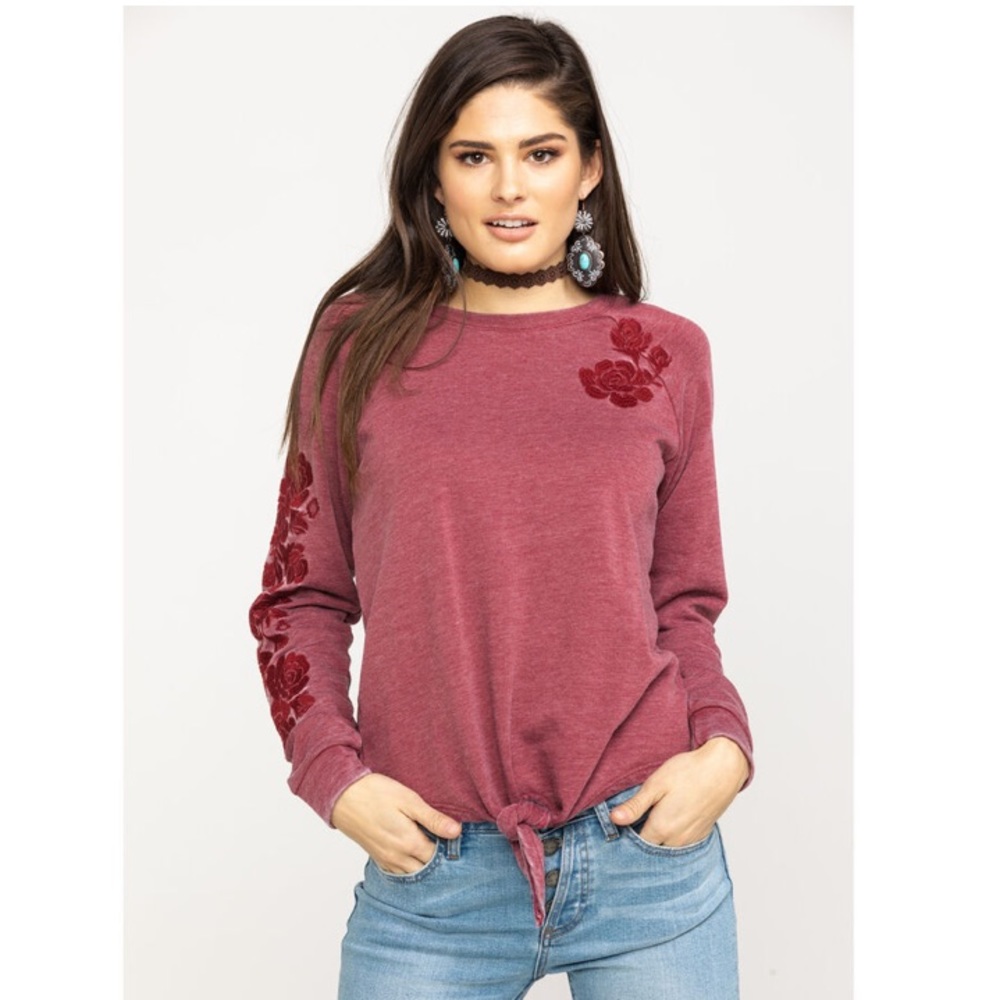 NWT Maroon Top - Picture 1 of 3